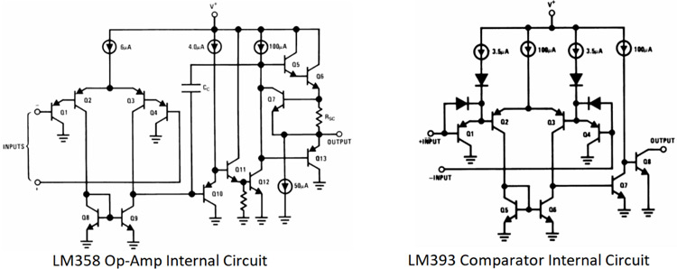 LM358和LM393内部原理图